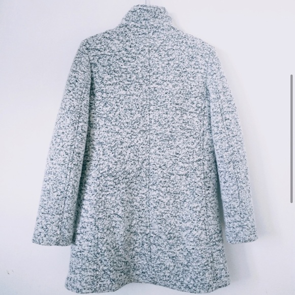 🌿 LOFT Funnel Neck Boucle Coat 🌿 - Picture 3 of 8